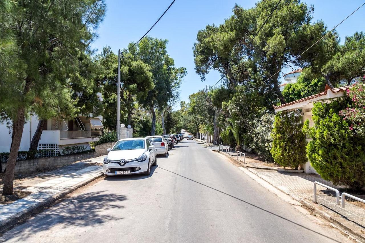 Elegant Apartment W Great Balcony In Vouliagmeni Athene Buitenkant foto