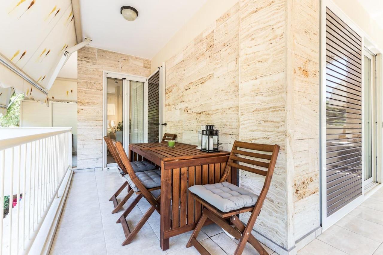 Elegant Apartment W Great Balcony In Vouliagmeni Athene Buitenkant foto