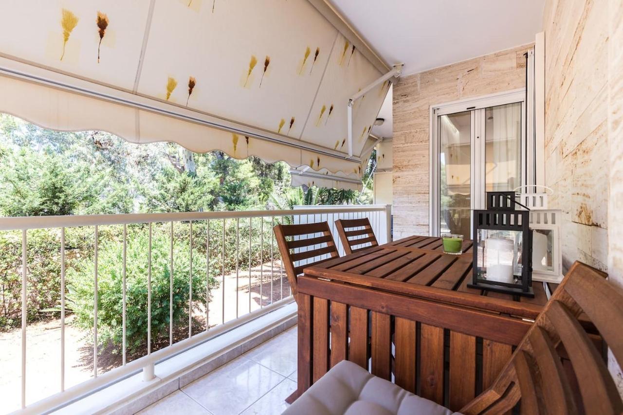 Elegant Apartment W Great Balcony In Vouliagmeni Athene Buitenkant foto